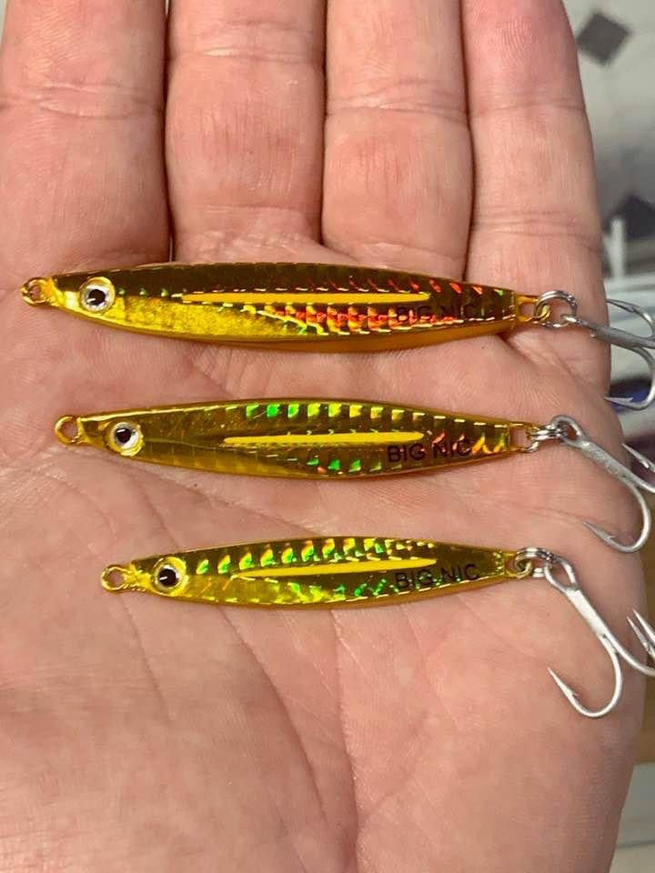 big nic spanish candy fishing lures 2 oz big candy