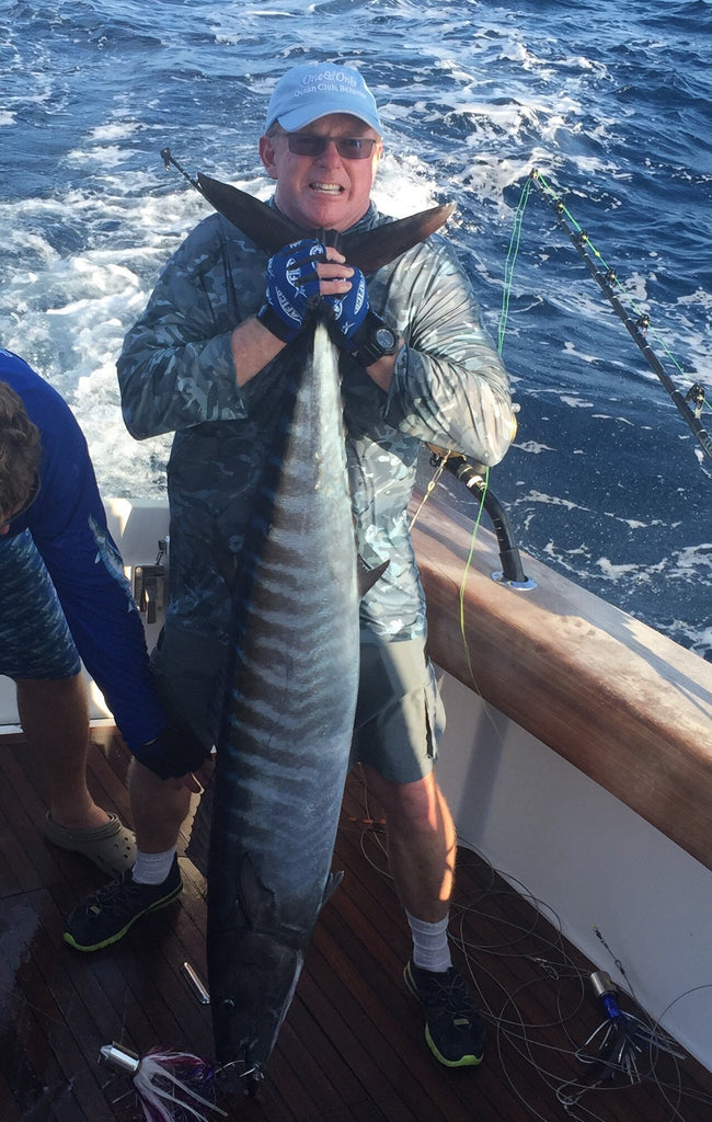 Wahoo caught in the bahamas on my dinnerbells
