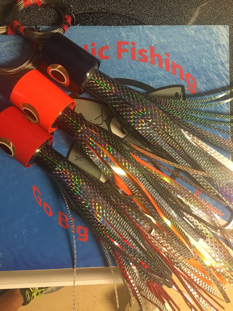 dinner bell ice fishing lure 32oz Dinner Bell High Speed Trolling Lure cow bells banshee – Big Nic Fishing