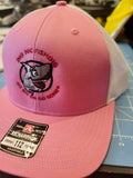 Pink big nic fishing hat