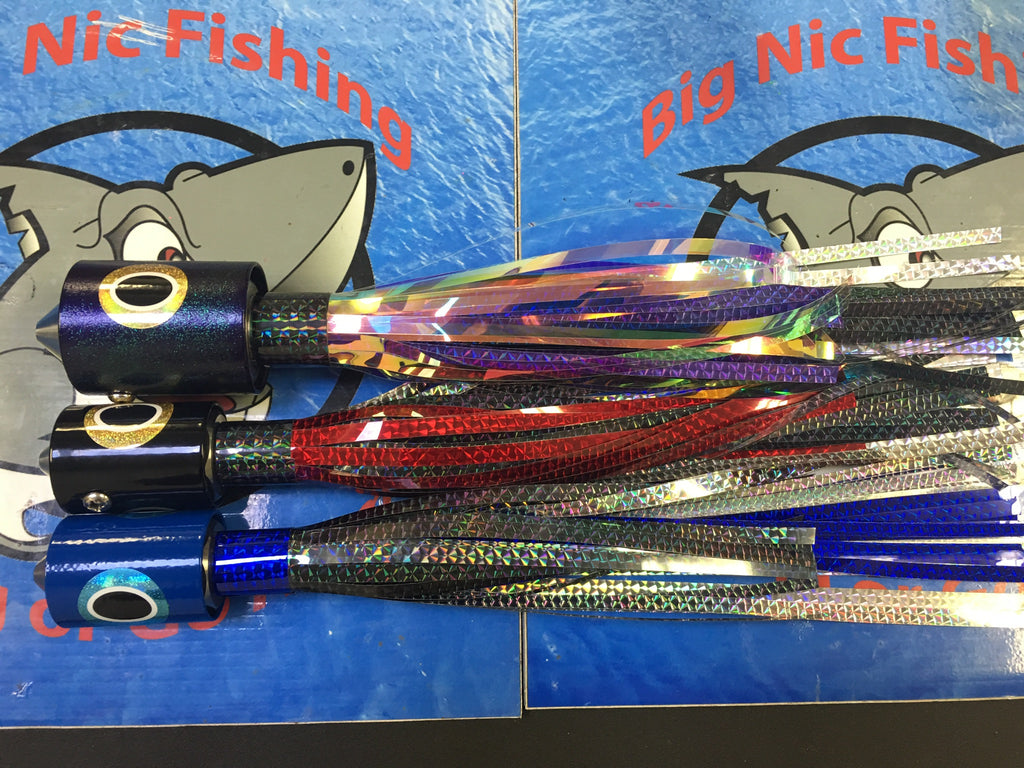 dinner bell ice fishing lure 17oz Dinner Bell High Speed Trolling Lure cow bells banshee – Big Nic Fishing
