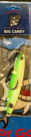 Big candy 6 oz green chartreuse compete glow jig